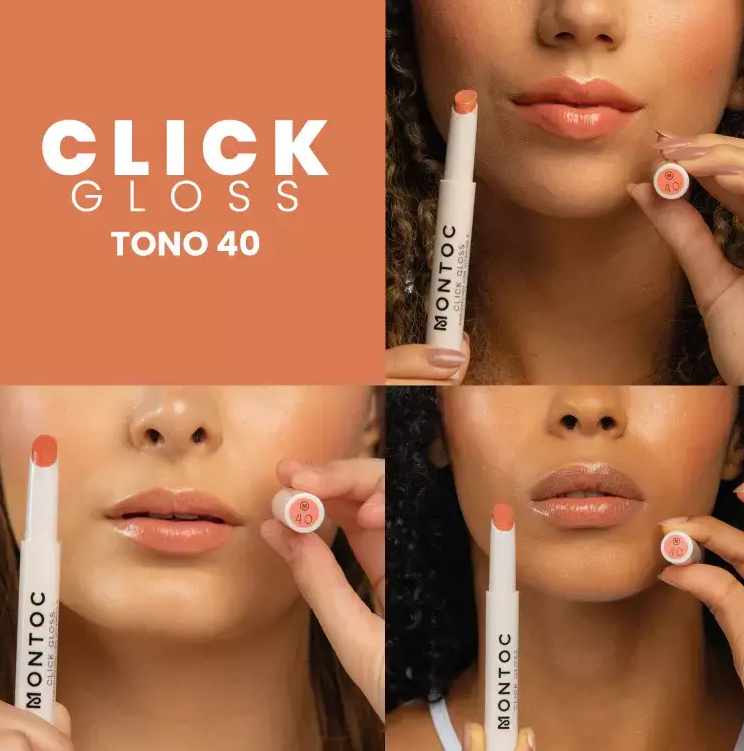 CLICK GLOSS CON VITAMINA E MONTOC