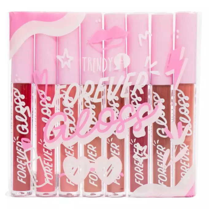KIT X 8 FOREVER GLOSS TRENDY BFG1776