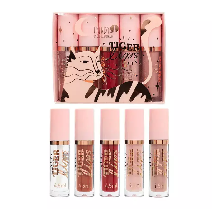 KIT DE LABIOS TIGER LIPS TRENDY