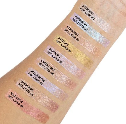 LABIAL BARRA HOLOGRAFICO MEGAWAT STARDUST TRENDY LS130-01