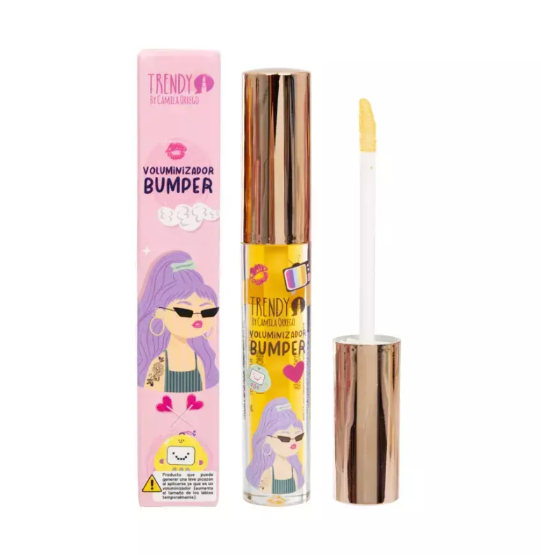 BRILLO VOLUMINIZADOR CON COLOR LIP PLUMPER TRENDY