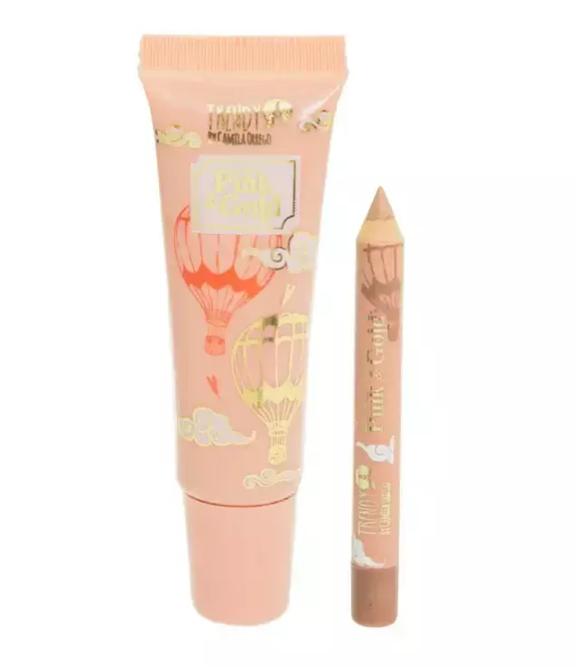 LIP COMBO PINK AND GOL TRENDY KPG2087