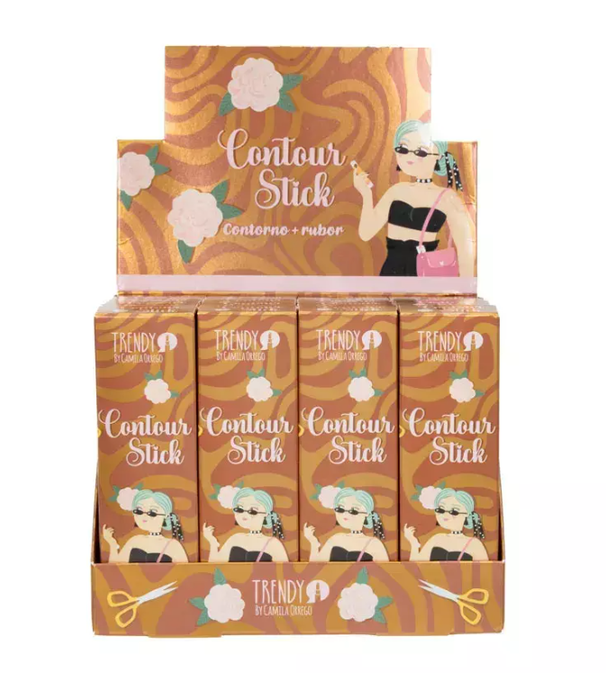 CONTORNO BARRA INDIVIDUAL BRONZER TRENDY BST1412