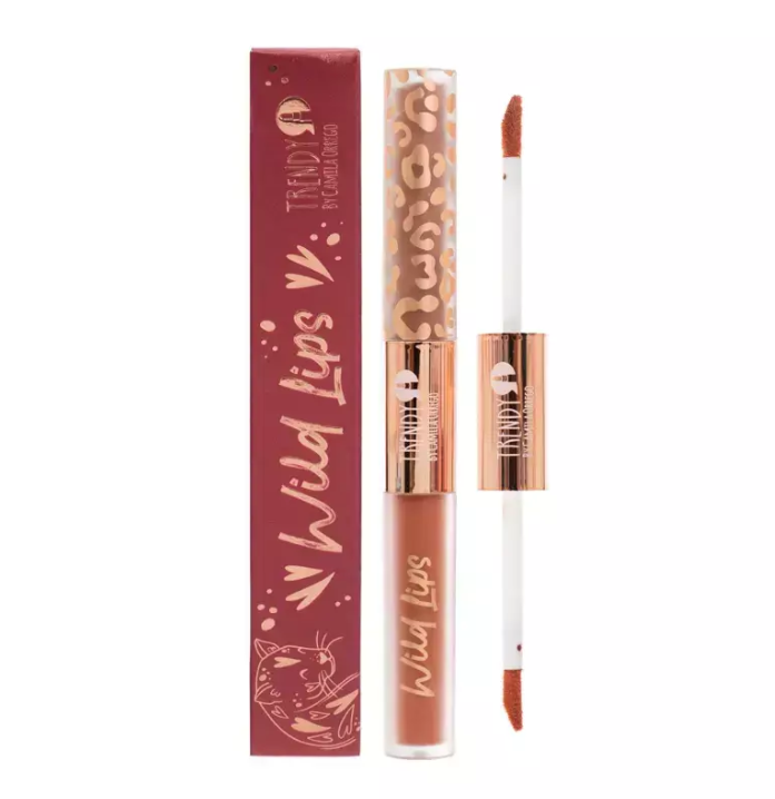 LABIAL VELVET DOBLE WILD LIP TRENDY STN-LDW1938