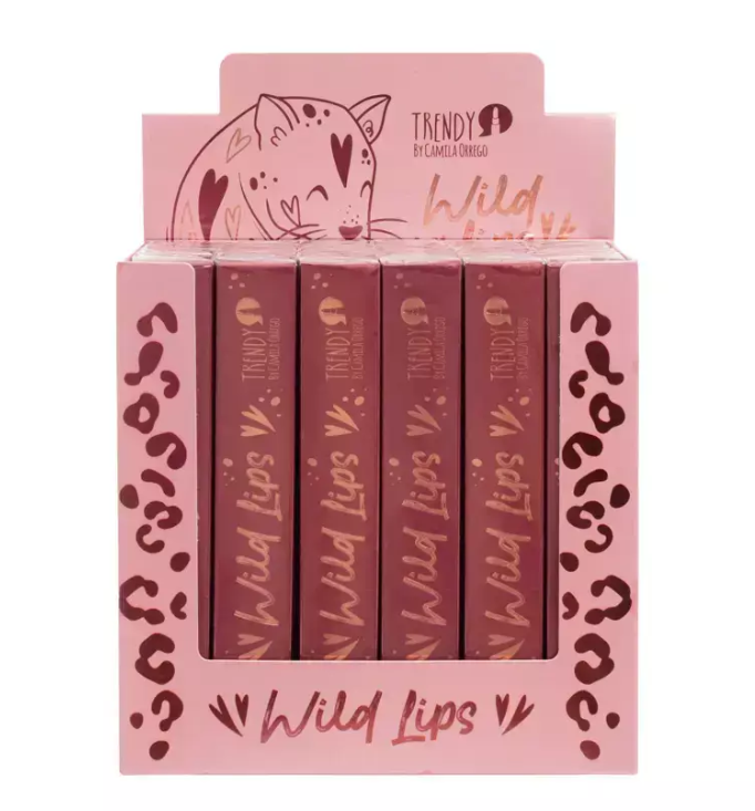 LABIAL VELVET DOBLE WILD LIP TRENDY STN-LDW1938