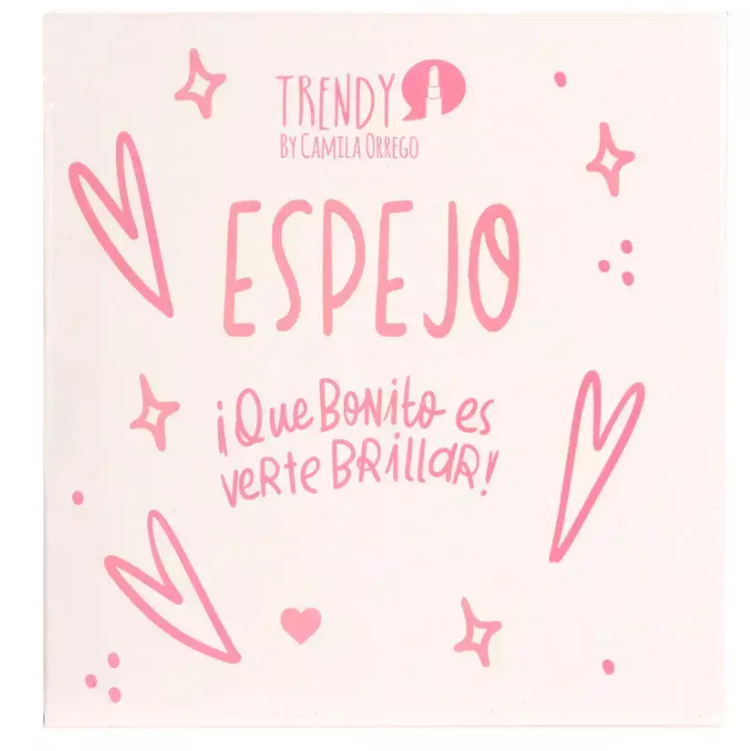 ESPEJO CORAZON TRENDY