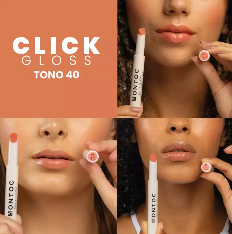 CLICK GLOSS CON VITAMINA E MONTOC