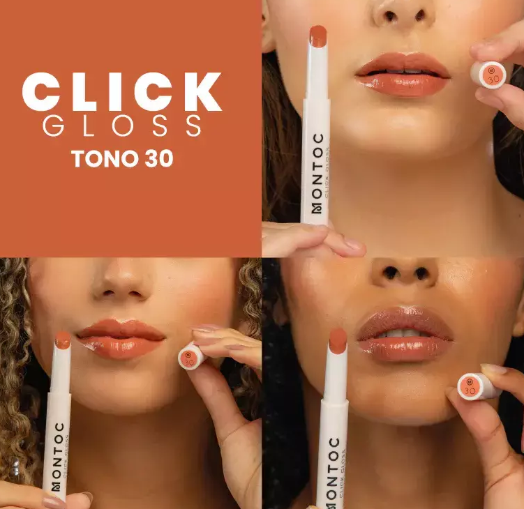 CLICK GLOSS CON VITAMINA E MONTOC