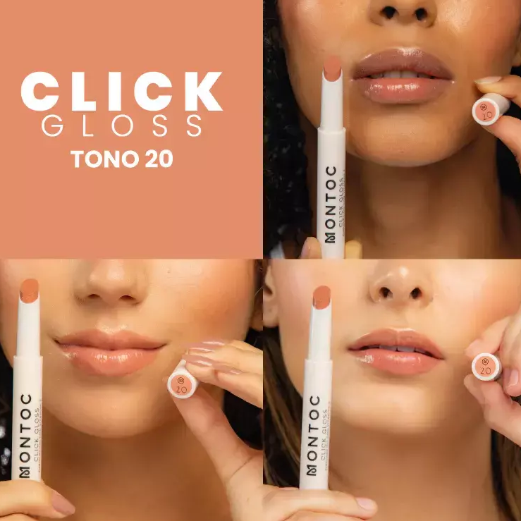 CLICK GLOSS CON VITAMINA E MONTOC