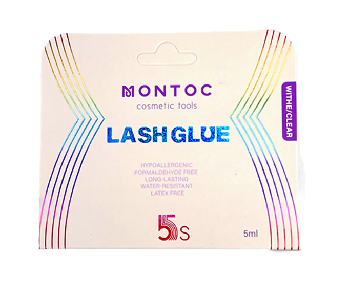PEGA DE PESTANAS LASH GLUE WHITE MONTOC
