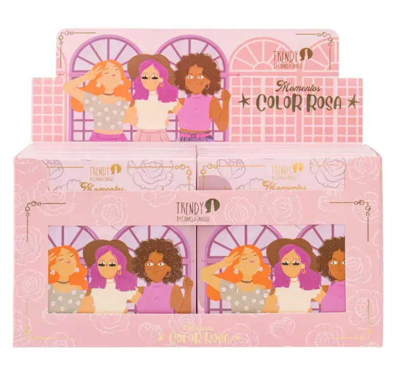 SOMBRA COLOR ROSA TRENDY MCR1861