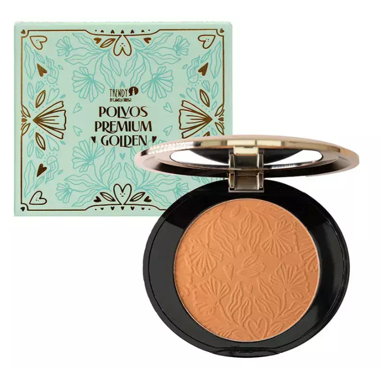 POLVOS COMPACTOS GOLDEN TRENDY PCF2054
