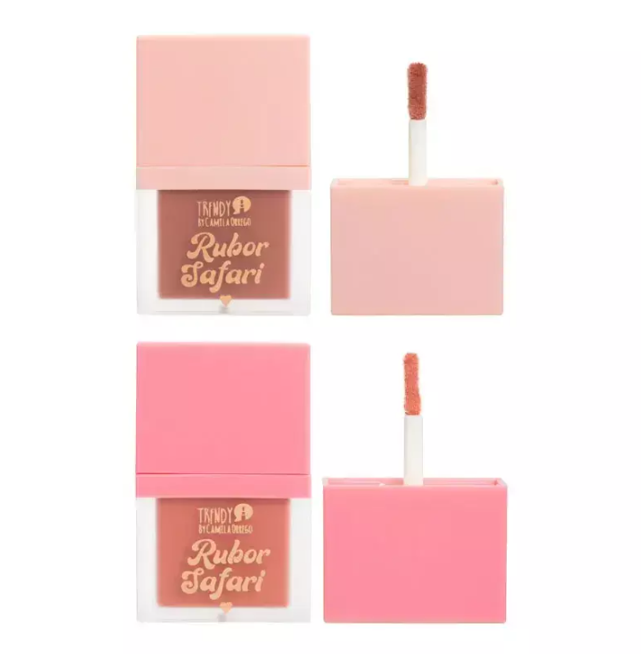 KIT DUO RUBOR LIQUIDO SAFARI BLUSH TRENDY SB18