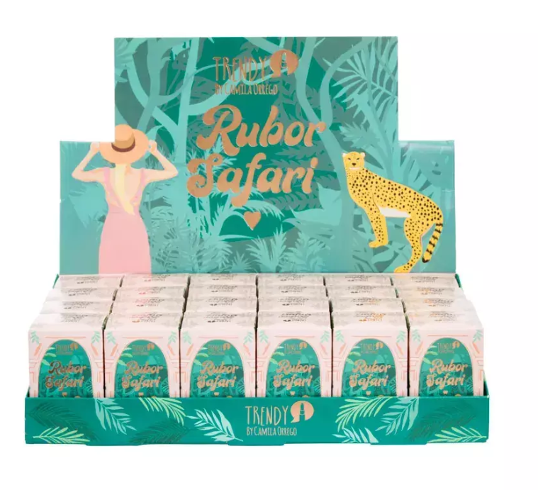 KIT DUO RUBOR LIQUIDO SAFARI BLUSH TRENDY SB18