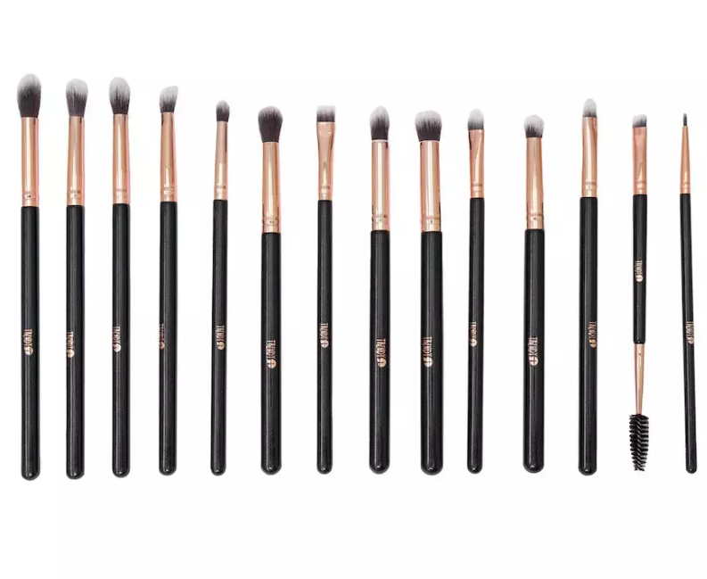 KIT DE BROCHAS OJOS PROFESIONAL TRENDY KT14
