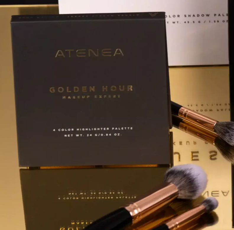 ILUMINADORES EN PALETA X 4 GOLDEN HOUR ATENEA