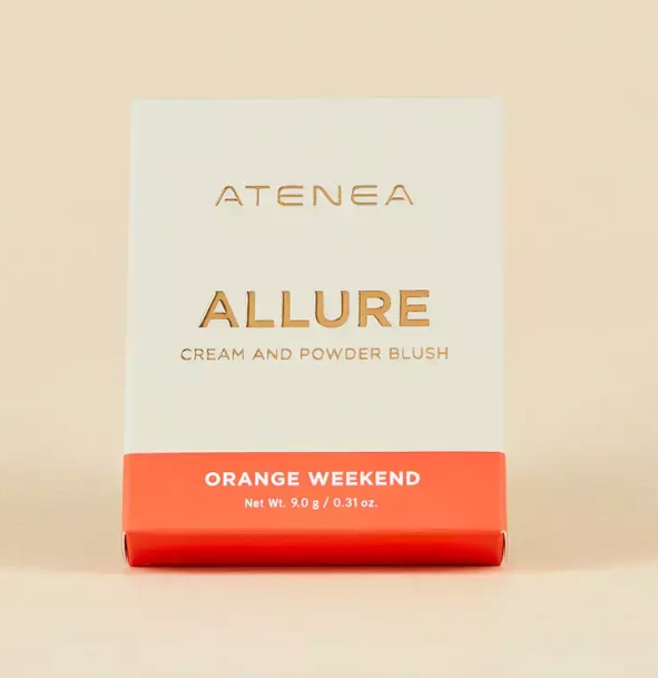 DUO DE RUBOR EN CREMA Y COMPACTO ORANGEWEEK ATENEA