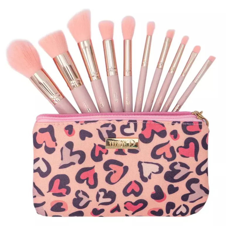 KIT MINI BROCHA TRENDY ROSADO X 10