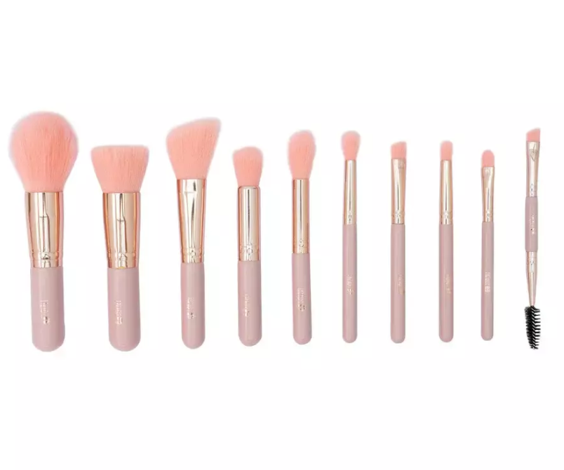 KIT MINI BROCHA TRENDY ROSADO X 10