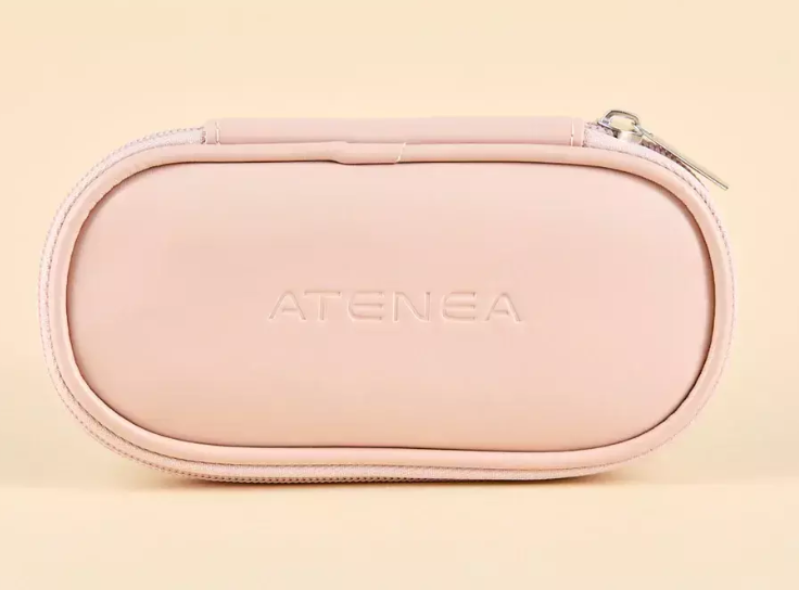 KIT DE BROCHAS DE MAQUILLAJE PINK TRAVEL X 6 PCS ATENEA