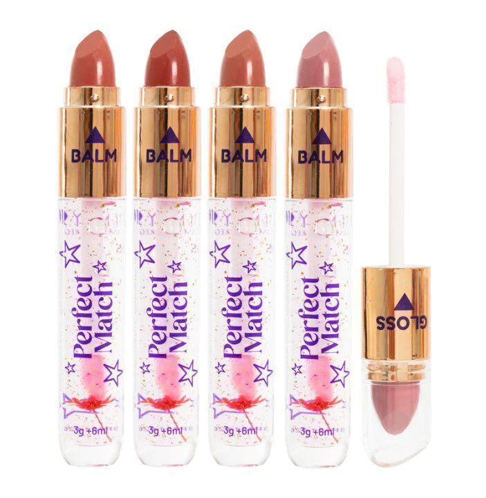 BRILLO MAGICO DOBLE LABIAL 24K TRENDY BPM1426