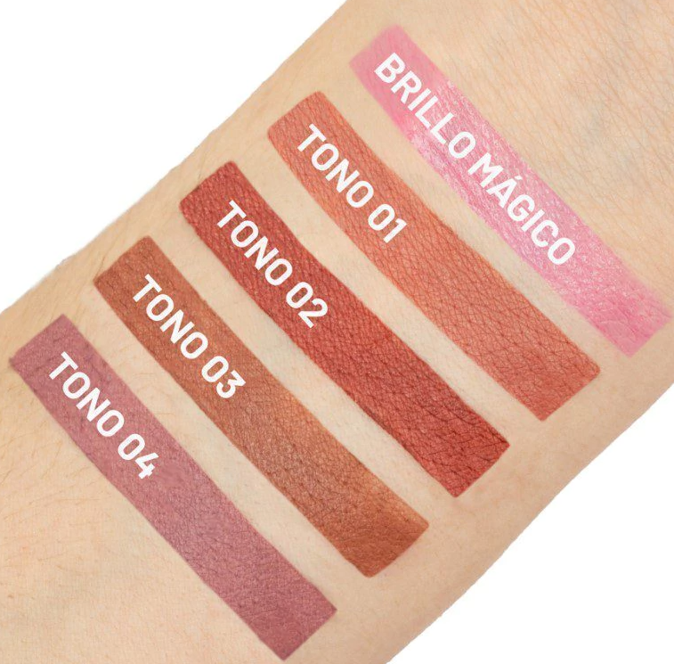 BRILLO MAGICO DOBLE LABIAL 24K TRENDY BPM1426