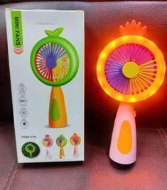 VENTILADOR DE MANO CON LUCES