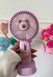 VENTILADOR MANO RECARGABLE ANIMALS S2159