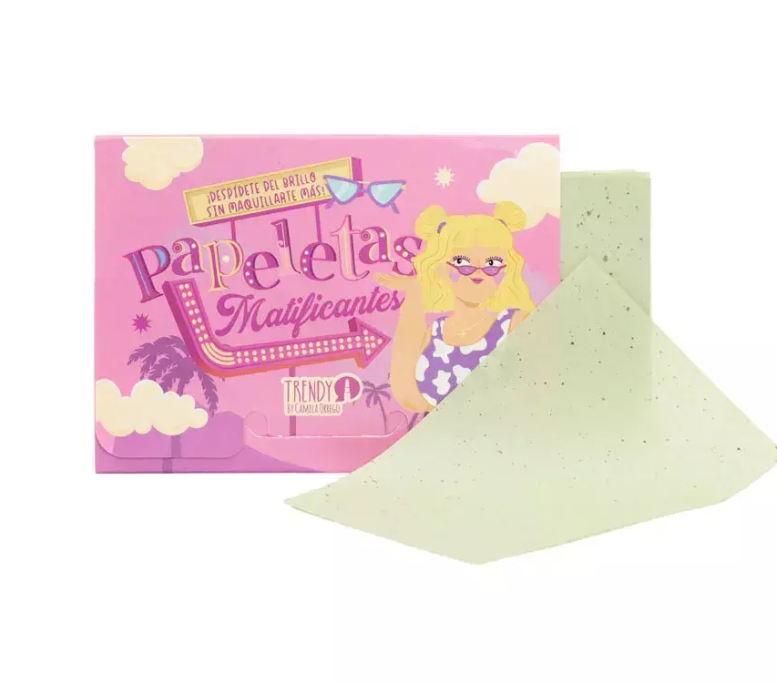 PAPELETAS ANTI GRASA FORGET SHINE TRENDY