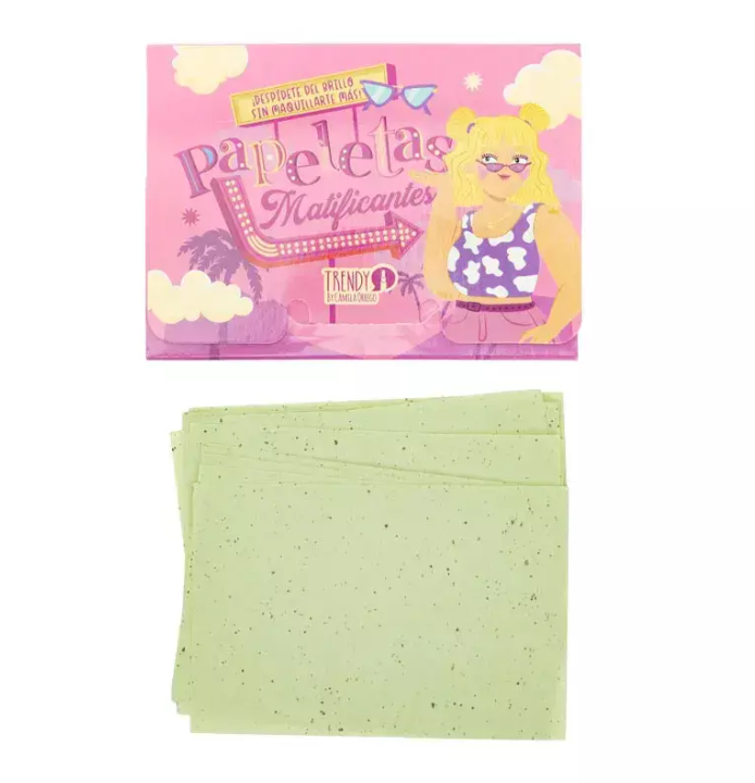 PAPELETAS ANTI GRASA FORGET SHINE TRENDY