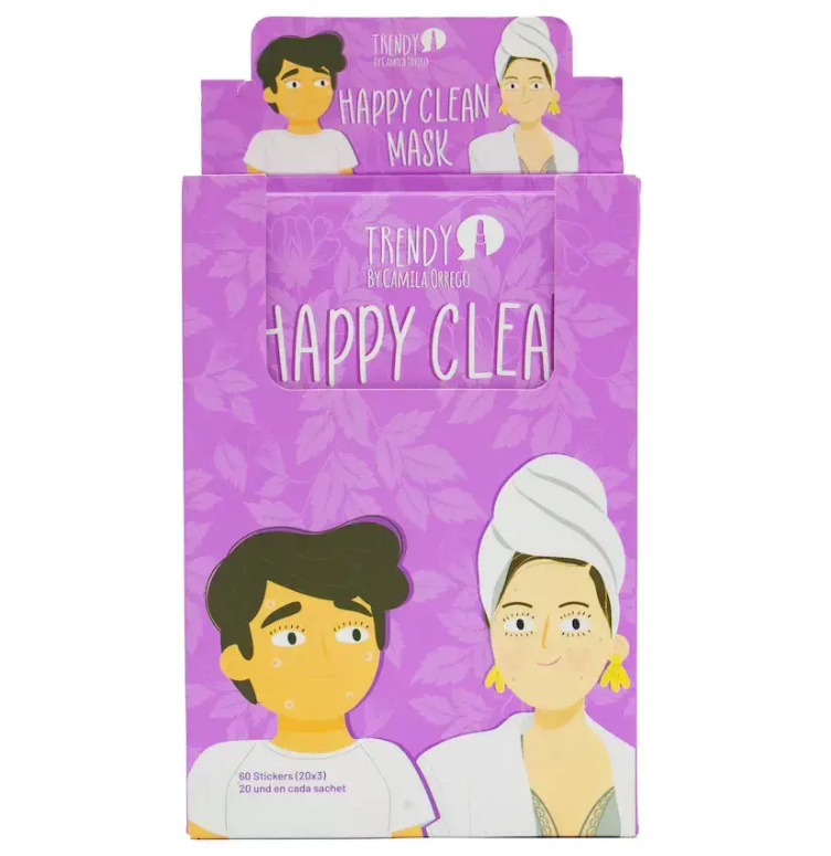 MASCARILLA STICKERS ACNE TRENDY HC16