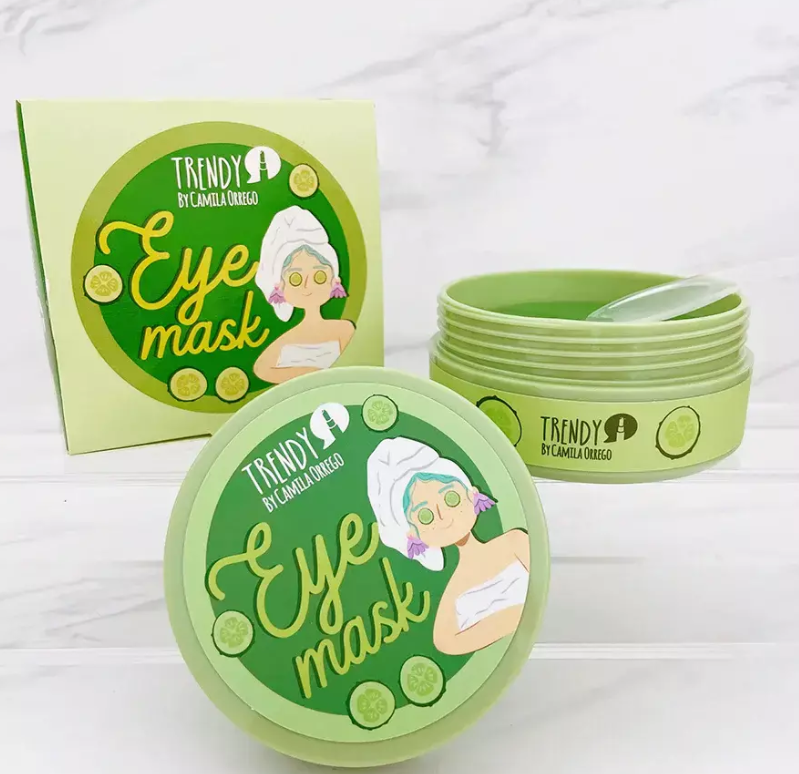 MASCARILLA HIDROGEL PEPINO OJERAS TRENDY