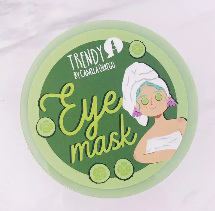 MASCARILLA HIDROGEL PEPINO OJERAS TRENDY