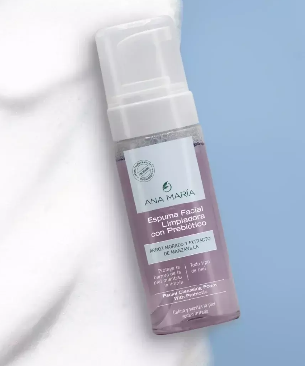 ESPUMA FACIAL LIMPIADORA CON PREBIOTICO x 145 mL ANA MARIA