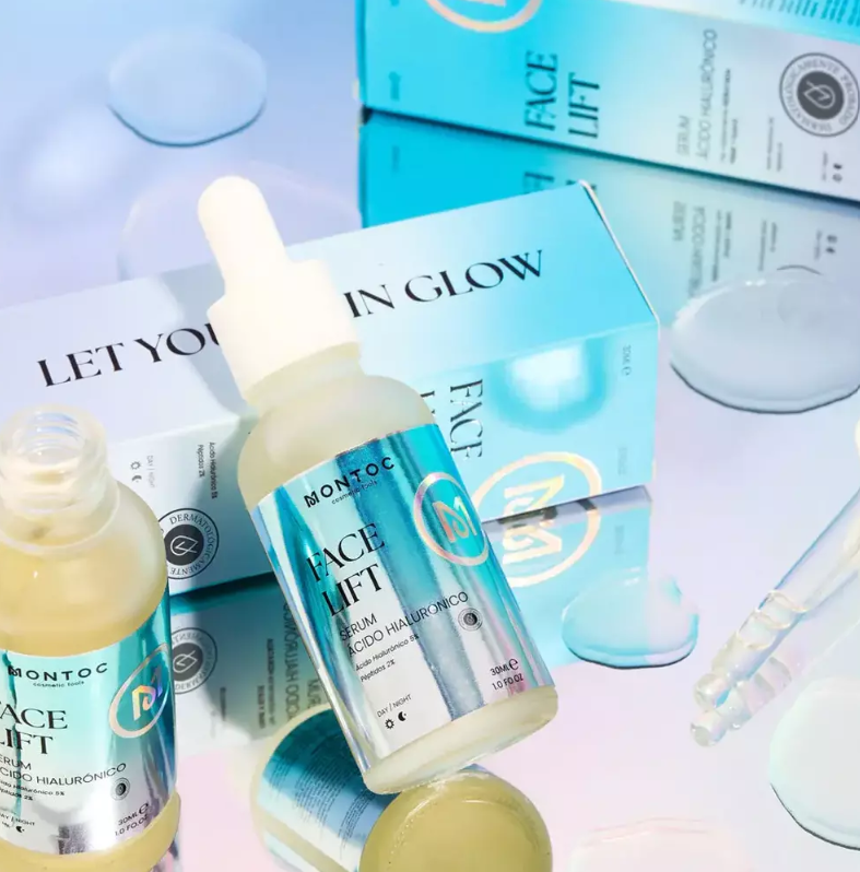 SERUM ACIDO HIALURONICO + PEPTIDOS FACE LIFT MONTOC