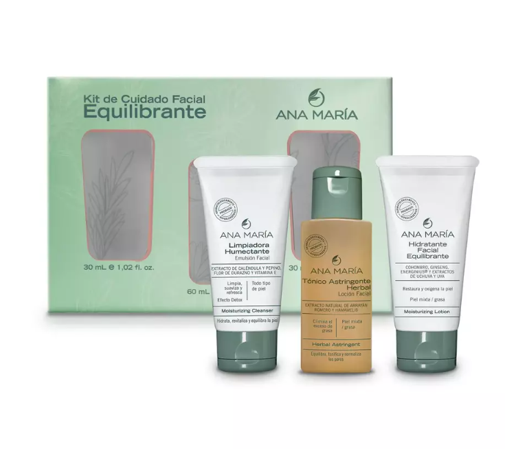 KIT CUIDADO FACIAL EQUILIBRANTE ANA MARIA