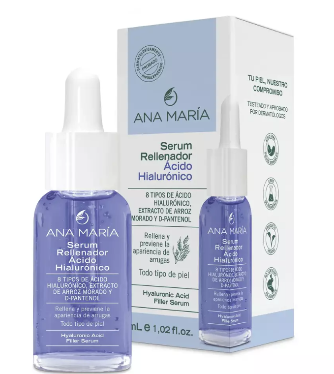 SERUM RELLENADOR ACIDO HIALURONICO X30ML ANA MARIA