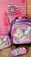MALETA GRANDE X 3 16 PULG UNICORNIO