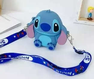 BOLSOS DE GOMA STITCH, TOM Y JERRY