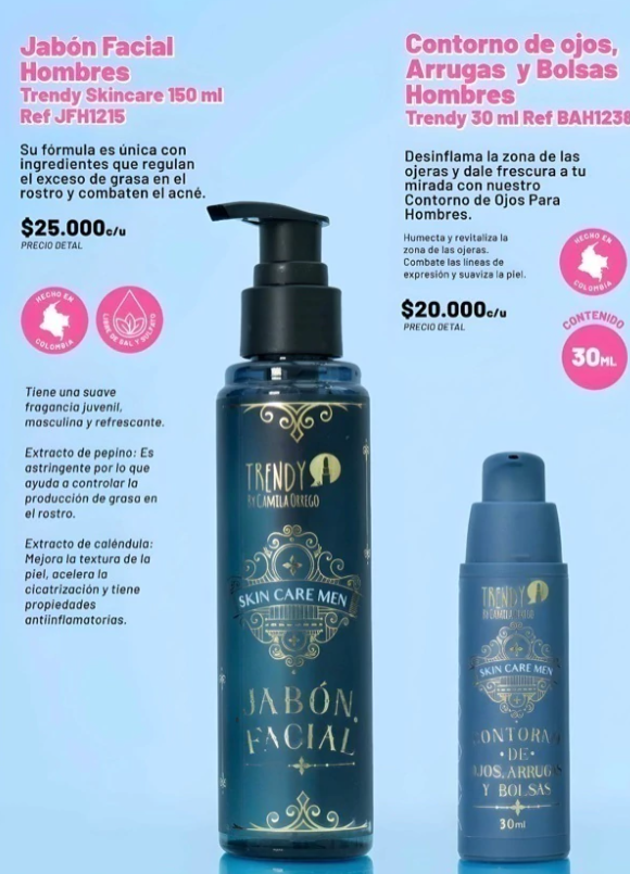 JABON FACIAL HOMBRES