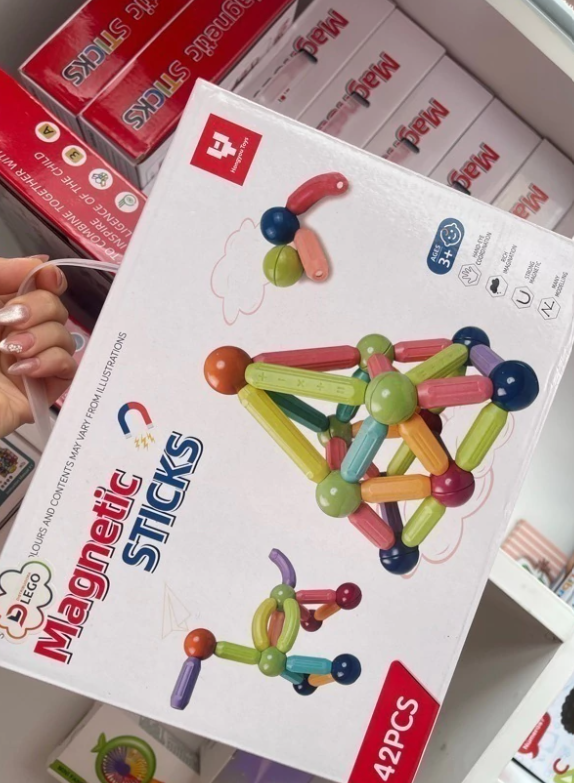 TUBOS MAGNETICOS 42 piezas